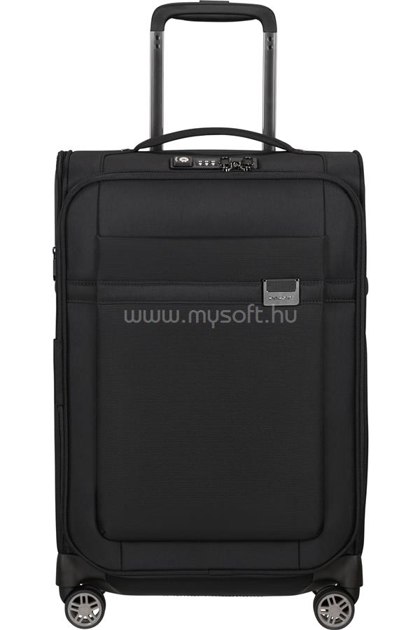 SAMSONITE Airea Spinner bővíthető 4 kerekes kabinbőrönd 55cm (Fekete)