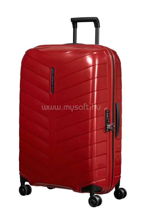 SAMSONITE Attrix Spinner 4 kerekes bőrönd 75cm (Piros)