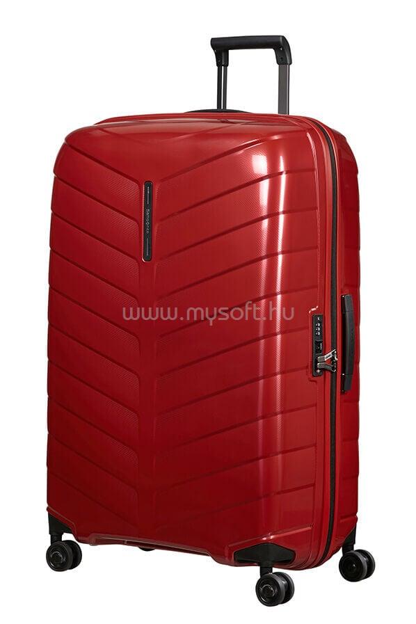 SAMSONITE Attrix Spinner 4 kerekes bőrönd 81cm (Piros)