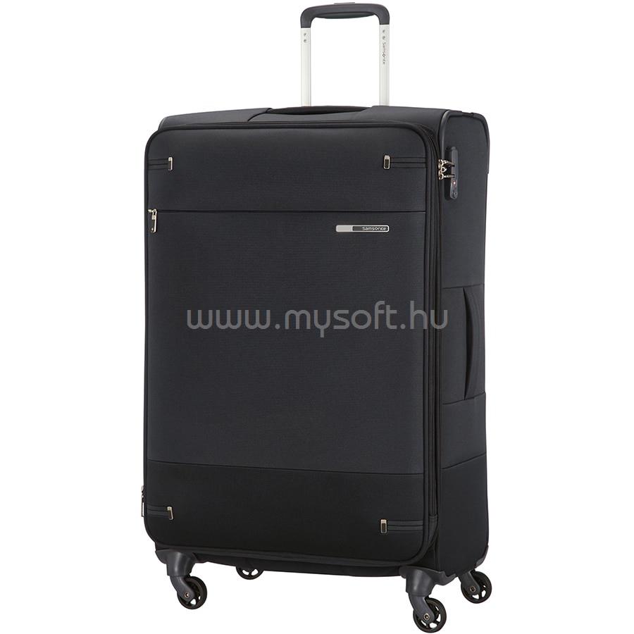 SAMSONITE Base Boost kibővíthető nagy méretű bőrönd 78 cm (fekete)