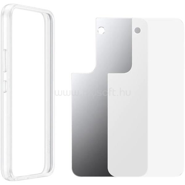 SAMSUNG EF-MS901CTEGWW Galaxy S22 frame cover átlátszó védőtok