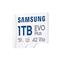 SAMSUNG Memóriakártya, EVO Plus microSDXC kártya, 1TB, UHS-1, U3, V30, A2, + SD Adapter, R160/W MB-MC1T0SA/EU small