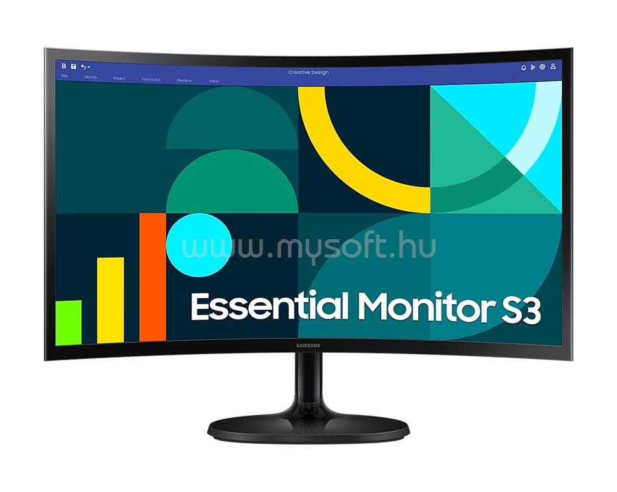 SAMSUNG S3 S36GD ívelt Monitor