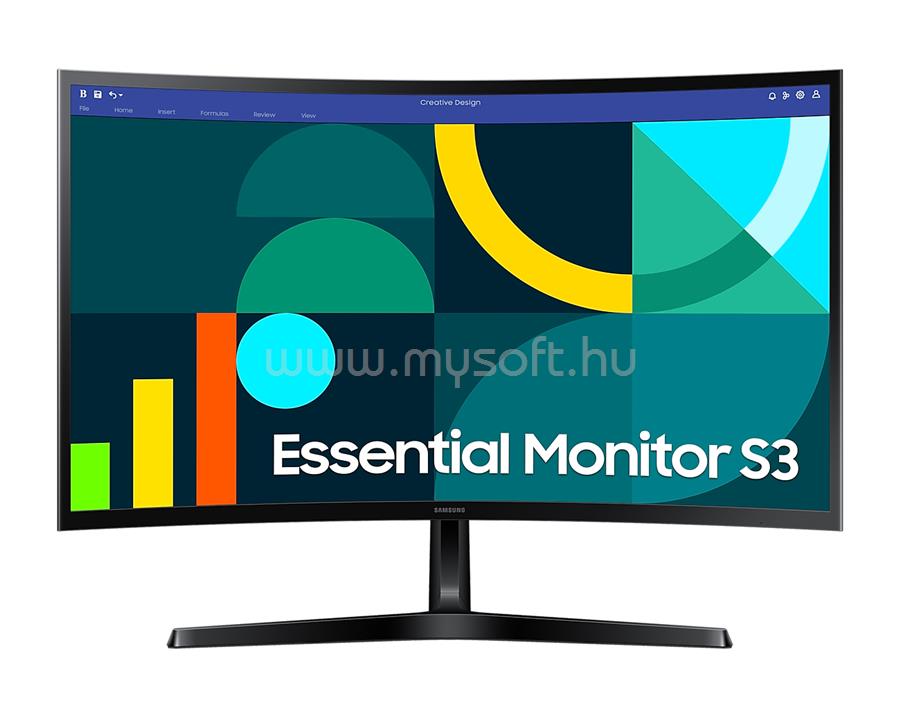 SAMSUNG S3 S36GD S27D366GAU ívelt Monitor