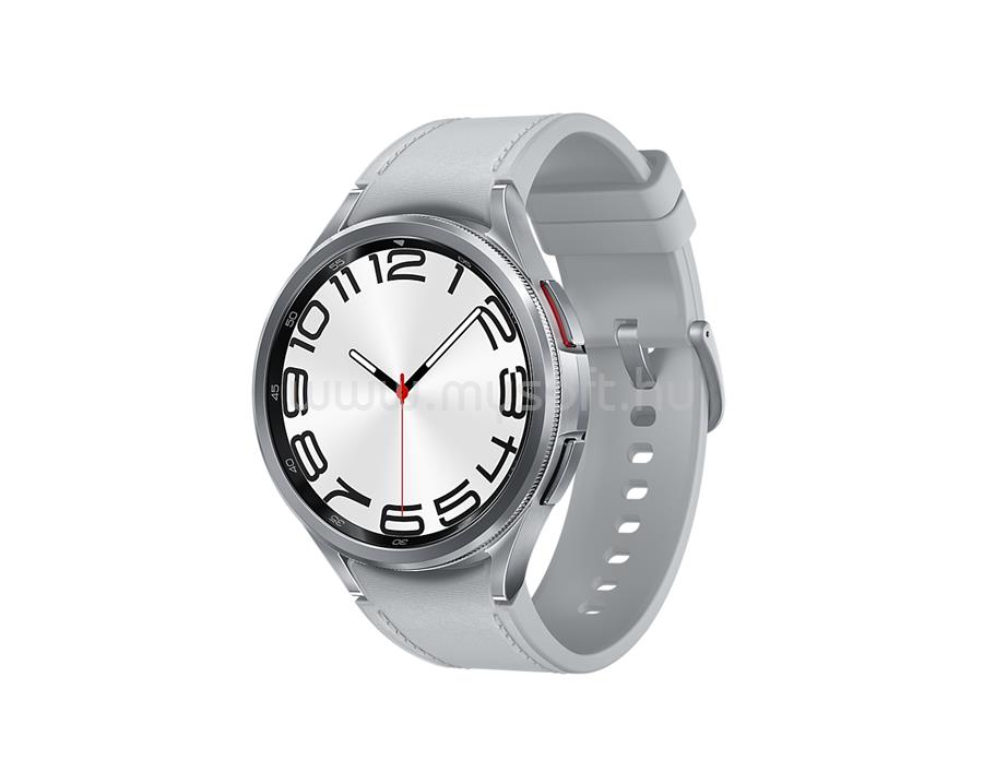 SAMSUNG SM-R965FZSAEUE Galaxy Watch 6 Classic (47mm) LTE okosóra (ezüst)