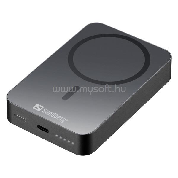 SANDBERG Akkubank - Mag Wireless Powerbank 10000 ALU