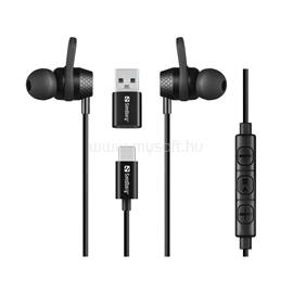 SANDBERG In-Earset USB-C/A vezetékes mikrofonos fülhallgató SANDBERG_126-50 small