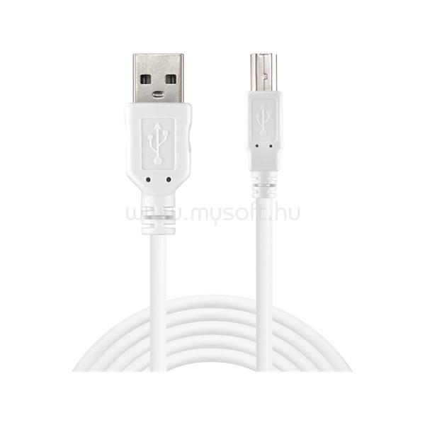 SANDBERG Kábel - USB 2.0 A-B male 1.8 m