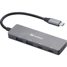 SANDBERG USB Hub - USB-C to 2xUSB-A + 2xUSB-C Hub SANDBERG_136-50 small