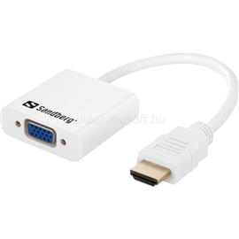 SANDBERG VGA, HDMI és DVI konvertáló, HDMI to VGA+Audio Converter SANDBERG_508-77 small