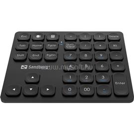 SANDBERG Wireless Numeric Keypad Pro vezeték nélküli numerikus billentyűzet SANDBERG_630-09 small