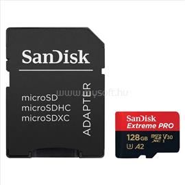 SANDISK 128GB Extreme Pro microSDXC A2 C10 V30 UHS-I U3 + adapter SDSQXCD-128G-GN6MA small