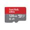 SANDISK 128GB microSDXC Ultra CL10 A1 + adapter SDSQUAB-128G-GN6MA small