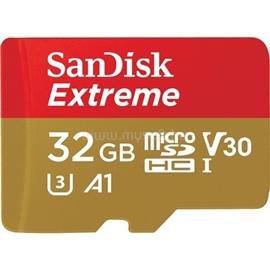 SANDISK EXTREME MICROSDHC 32GB Class 10 UHS-I U3 memóriakártya SANDISK_SDSQXAF-032G-GN6AT small