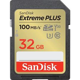 SANDISK EXTREME PLUS SDHC 32GB 100MB/S 60MB/S Class 10/UHS-I U3 V30 memóriakártya SANDISK_SDSDXWT-032G-GNCIN small