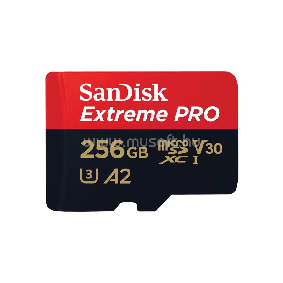 SANDISK Extreme PRO 256 GB Class 3/UHS-I (U3) V30 microSDXC