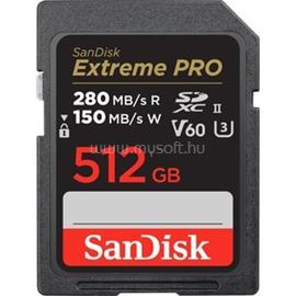 SANDISK Extreme PRO 512GB V60 UHS-II V60 C10 SDXC memóriakártya SANDISK_SDSDXEP-512G-GN4IN small