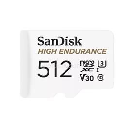 SANDISK HIGH ENDURANCE MICROSDXC 512GB + SD ADAPTER memóriakártya SANDISK_SDSQQNR-512G-GN6IA small