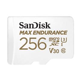 SANDISK MAX ENDURANCE MICROSDHC 256GB + adapter Class 10 UHS-I U3 V30 memóriakártya SANDISK_SDSQQVR-256G-GN6IA small