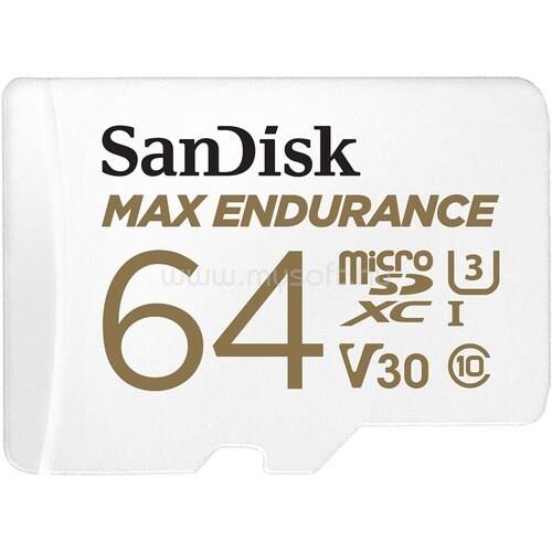 SANDISK MAX ENDURANCE MICROSDHC 64GB memóriakártya