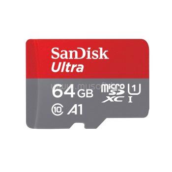 SANDISK MICROSD ULTRAR ANDROID KÁRTYA 64GB, 140MB/s,  A1, Class 10, UHS-I