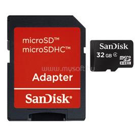 SANDISK MICROSDHC 32GB + adapter memóriakártya SANDISK_SDSDQB-032G-B35 small