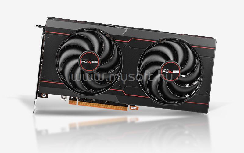 SAPPHIRE Videokártya AMD RADEON RX 6650 XT GAMING PULSE 8GB GDDR6 OC