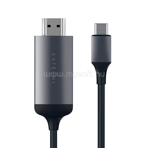 SATECHI ST-CHDMIM 1,8m 4K Type-C - HDMI asztroszürke kábel