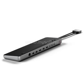 SATECHI ST-DDSM Dual Dock Stand NVMe SSD házzal szürke dokkoló ST-DDSM small