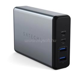 SATECHI ST-TC108WM 108W 2xUSB/2xType-C asztroszürke töltő ST-TC108WM small