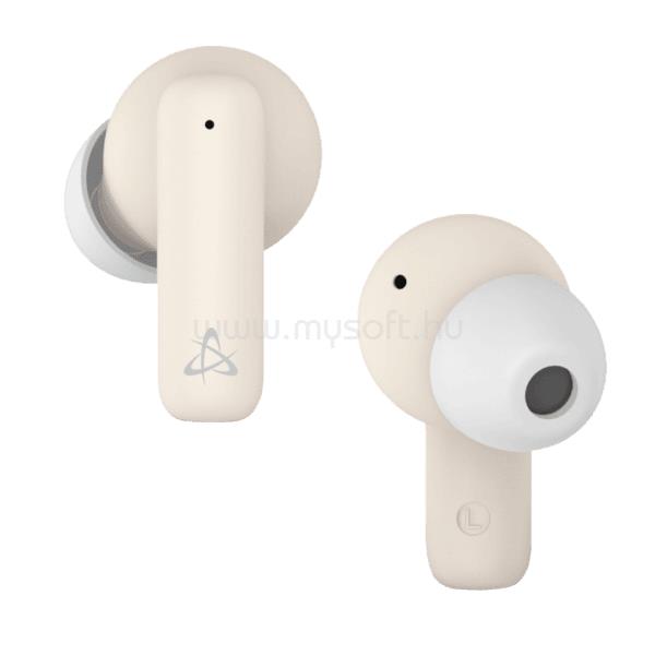 SBOX EB-TWS05-BE bluetooth v5.4 in-ear mikrofonos fülhallgató (bézs)