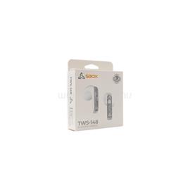 SBOX EB-TWS148W BT EARBUDS FÜLHALLGATÓ + MIKROFON, (fehér) SBOX_EB-TWS148W small