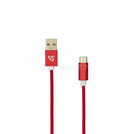 SBOX Kábel, CABLE USB Male -> TYPE-C Male 1.5 m Red SBOX_USB-TYPEC-15R small