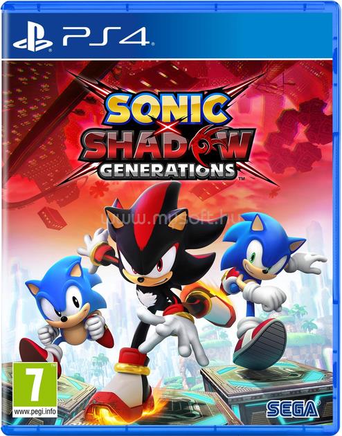 SEGA Sonic X Shadow Generations PS4 játékszoftver