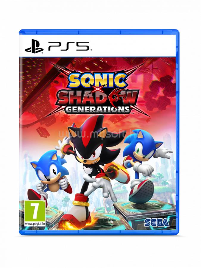 SEGA Sonic X Shadow Generations PS5 játékszoftver