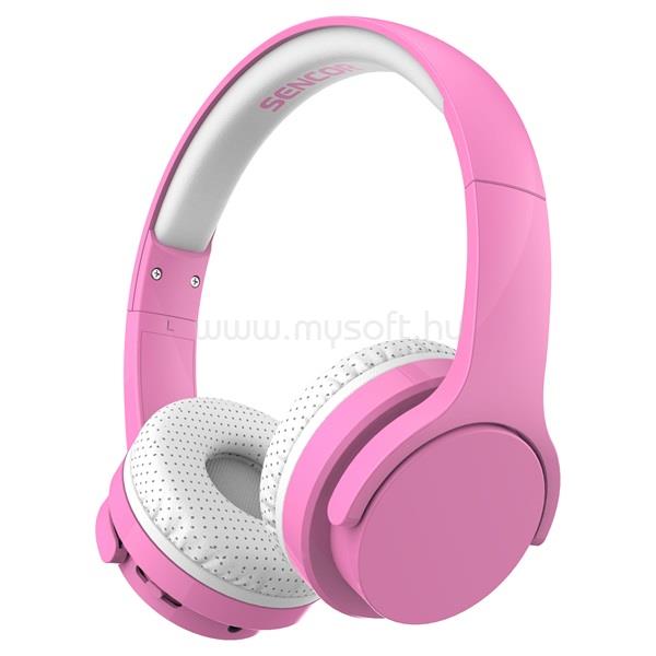 SENCOR SEP 703BT PK pink vezeték nélküli gyerek fejhallgató