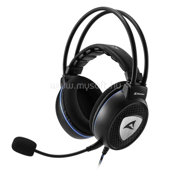 SHARKOON Skiller SGH10 vezetékes headset (PC/PS/XBOX; 2.0; USB; 2.5m; fekete)