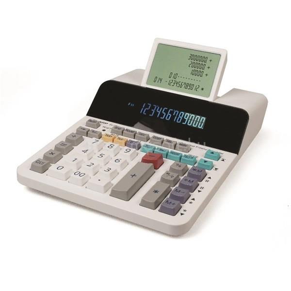SHARP EL1901 segédkijelzős asztali számológép
