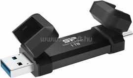 SILICON POWER DS72 USB-A USB-C 1050/850 MB/s 500GB pendrive (fekete) SP500GBUC3S72VPK small