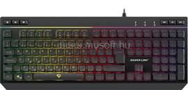 SILVERLINE KB942 gamer RGB vezetékes billentyűzet (magyar, fekete) SIKB942 small