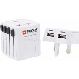 SKROSS MUVUSB-2-4-A 2xUSB töltő bemenettel világutazó adapter MUVUSB-2-4-A small