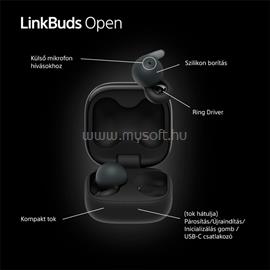 SONY WF-L910 Linkbuds Open True Wireless Bluetooth fülhallgató (fekete) SONY_WFL910B.CE7 small