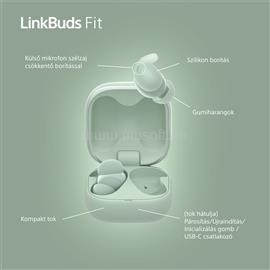 SONY WF-LS910N Linkbuds Fit zajszürős True Wireless Bluetooth fülhallgató (zöld) SONY_WFLS910NG.CE7 small