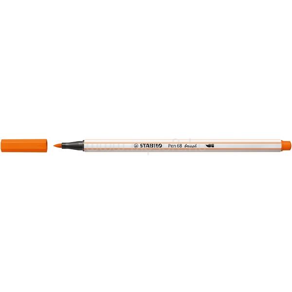 STABILO Pen 68 brush élénk narancs ecsetfilc