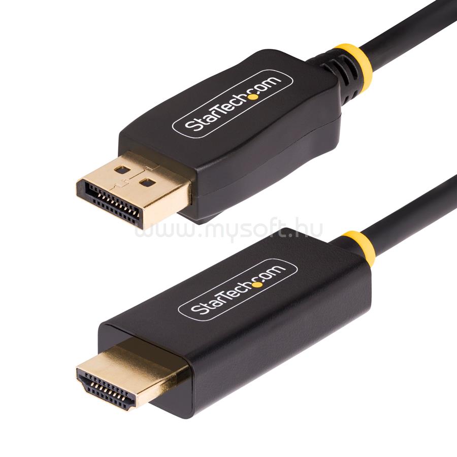 STARTECH.COM DisplayPort to HDMI Adapter Cable, 4K 60Hz with HDR (3m)