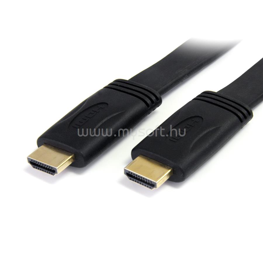 STARTECH.COM Flat High Speed HDMI Cable with Ethernet 4K x 2K 30 Hz 5m