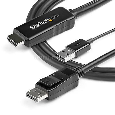 STARTECH.COM HDMI to DisplayPort Cable 4K 30Hz 3m