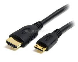 STARTECH.COM Mini HDMI to HDMI Cable with Ethernet 4K 30Hz 1m HDACMM1M small