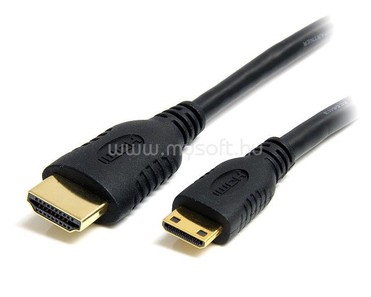 STARTECH.COM Mini HDMI to HDMI Cable with Ethernet 4K 30Hz 1m