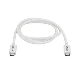 STARTECH.COM Thunderbolt 3 Cable, 20Gbps, 100W PD, 1m (fehér) TBLT3MM1MW small